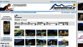 What Tannheimertal.at website looked like in 2017 (7 years ago)