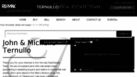 What Ternullorealestate.com website looked like in 2017 (7 years ago)
