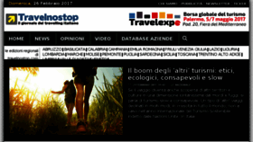 What Travelnostop.com website looked like in 2017 (7 years ago)