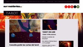 What Tarot.euroresidentes.es website looked like in 2017 (7 years ago)