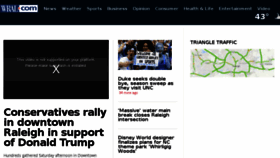 What Triangle411.com website looked like in 2017 (9 years ago)