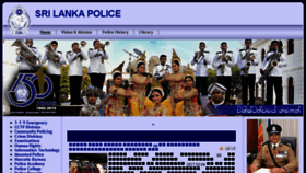 What Telligp.police.lk website looked like in 2017 (7 years ago)