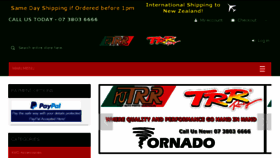 What Trrautoparts.com.au website looked like in 2017 (7 years ago)