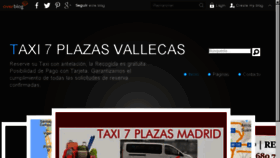 What Taxivallecas.com website looked like in 2017 (7 years ago)