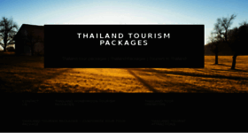 What Thailandtourismpackages.co.in website looked like in 2017 (7 years ago)