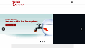 What Telsis.com website looked like in 2017 (8 years ago)