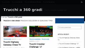 What Trucchia360gradi.net website looked like in 2017 (7 years ago)
