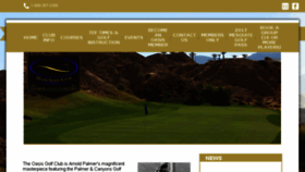 What Theoasisgolfclub.com website looked like in 2017 (7 years ago)