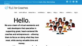 What Tlcforcoaches.com website looked like in 2017 (7 years ago)