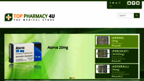 What Toppharmacy4u.com website looked like in 2017 (7 years ago)