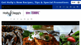 What Thehealthycookingblog.com website looked like in 2017 (7 years ago)