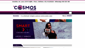 What Tvcosmos.pe website looked like in 2017 (7 years ago)
