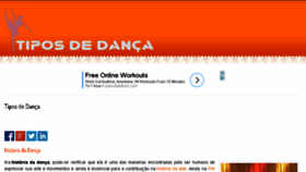 What Tipos-de-danca.info website looked like in 2017 (7 years ago)