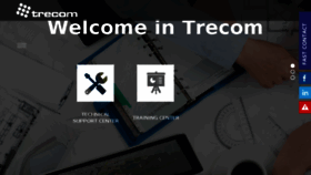What Trecom.pl website looked like in 2017 (7 years ago)