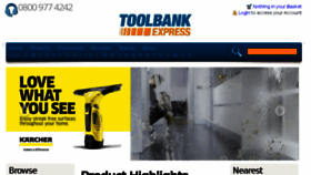 What Toolbank.com website looked like in 2017 (7 years ago)
