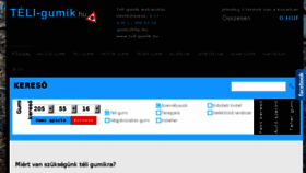What Teli-gumik.hu website looked like in 2017 (7 years ago)