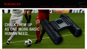What Tasco.com website looked like in 2017 (7 years ago)