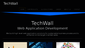 What Techwall.co.uk website looked like in 2017 (7 years ago)