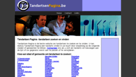 What Tandartsenpraktijk.be website looked like in 2017 (7 years ago)