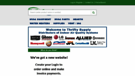 What Thriftysupply.com website looked like in 2017 (7 years ago)