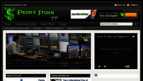 What Thepennystockpros.com website looked like in 2017 (7 years ago)