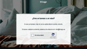 What Trivago.es website looked like in 2017 (7 years ago)
