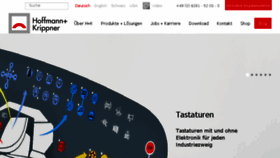 What Tastatur.de website looked like in 2017 (7 years ago)