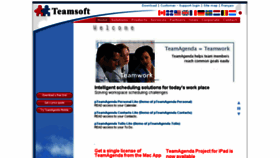What Teamsoft.com website looked like in 2017 (7 years ago)