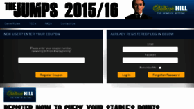 What Thejumps.com website looked like in 2017 (8 years ago)