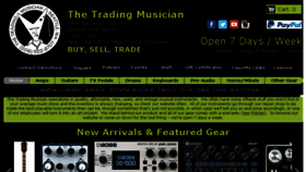What Tradingmusician.com website looked like in 2017 (7 years ago)