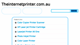 What Theinternetprinter.com.au website looked like in 2017 (7 years ago)