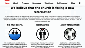 What Thelastreformation.com website looked like in 2017 (7 years ago)
