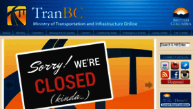 What Tranbc.ca website looked like in 2017 (7 years ago)
