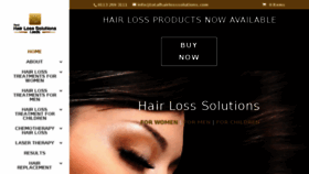 What Totalhairlosssolutions.com website looked like in 2017 (7 years ago)