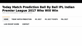 What Todayprediction.in website looked like in 2017 (7 years ago)