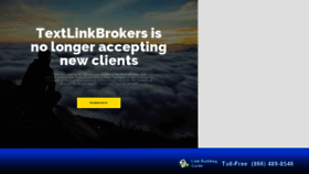 What Textlinkbrokers.com website looked like in 2017 (7 years ago)