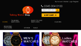 What Talkingwatchshop.co.uk website looked like in 2017 (7 years ago)