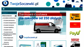 What Twojesoczewki.pl website looked like in 2017 (7 years ago)