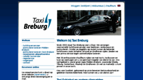 What Taxibreburg.nl website looked like in 2017 (7 years ago)