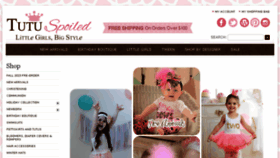 What Tutuspoiled.com website looked like in 2017 (7 years ago)