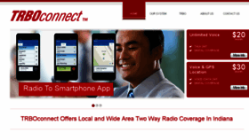 What Trboconnect.com website looked like in 2017 (7 years ago)