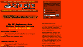 What Tjsdjs.com website looked like in 2017 (6 years ago)