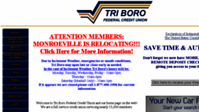 What Triboro-fcu.org website looked like in 2017 (7 years ago)