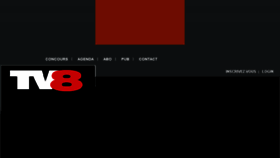 What Tv8.ch website looked like in 2017 (7 years ago)