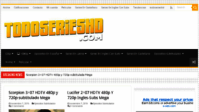 What Todoserieshd.com website looked like in 2017 (7 years ago)