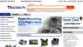What T1machinery.com website looked like in 2017 (7 years ago)