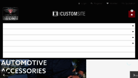 What Thecustomsite.com website looked like in 2017 (7 years ago)