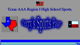 What Terryssportspage.com website looked like in 2017 (7 years ago)