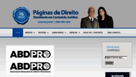 What Tex.pro.br website looked like in 2017 (9 years ago)