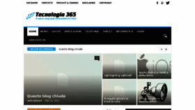 What Tecnologia365.it website looked like in 2017 (7 years ago)